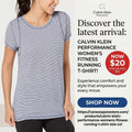 Calvin Klein Performance Womens Fitness Running T-Shirt,Size XXL by Vanessa Jane