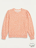 Pj Salvage Crystal Cove Printed Long Sleeve Top by Vanessa Jane