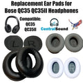 Replacement Ear Pads Cushion for QuietComfort 35 QC35 QC35II Bose Headphones by CentralSound