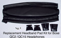 Replacement Headband Cushion Pad KIT for BOSE QuietComfort 15 2 QC2 QC15 Headphones by CentralSound