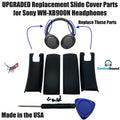 Replacement Side Cover Slider Parts UPGRADE KIT for Sony WH-XB900N WHXB900N by CentralSound