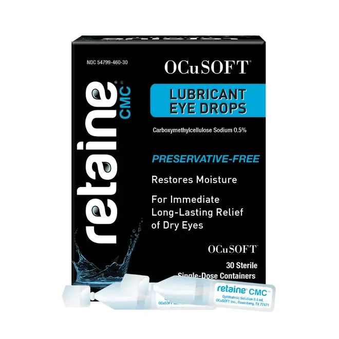 OCuSOFT Retaine CMC Lubricant Eye Drops 0.01 fl oz (0.4 mL) by Pasteur Pharmacy