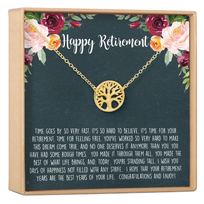 Retirement Necklace by Dear Ava