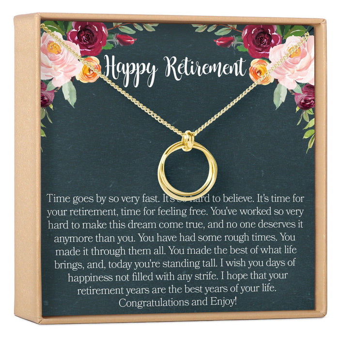 Retirement Necklace, Multiple Styles by Dear Ava