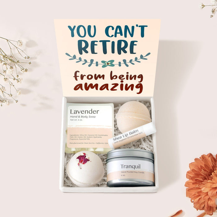 Retirement Spa Gift Box by Dear Ava