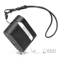 Retro Black Leather Case - Apple AirPods Pro (1st Generation) by Zerodamage Sahara Case LLC