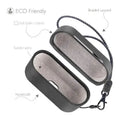 Retro Black Leather Case - Apple AirPods Pro (1st Generation) by Zerodamage Sahara Case LLC