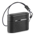 Retro Black Leather Case - Apple AirPods Pro (1st Generation) by Zerodamage Sahara Case LLC