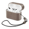 Retro Sky Gray Leather Case - Apple AirPods Pro (1st Generation)