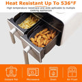 Reusable Air Fryer Silicone Pot Rectangle Replacement of Parchment Liners 6-8 Quart by DailySale