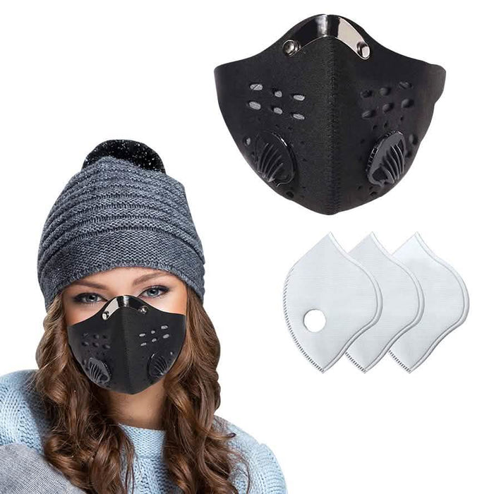 Reusable Dust Proof Mask With 3 Filters by DailySale