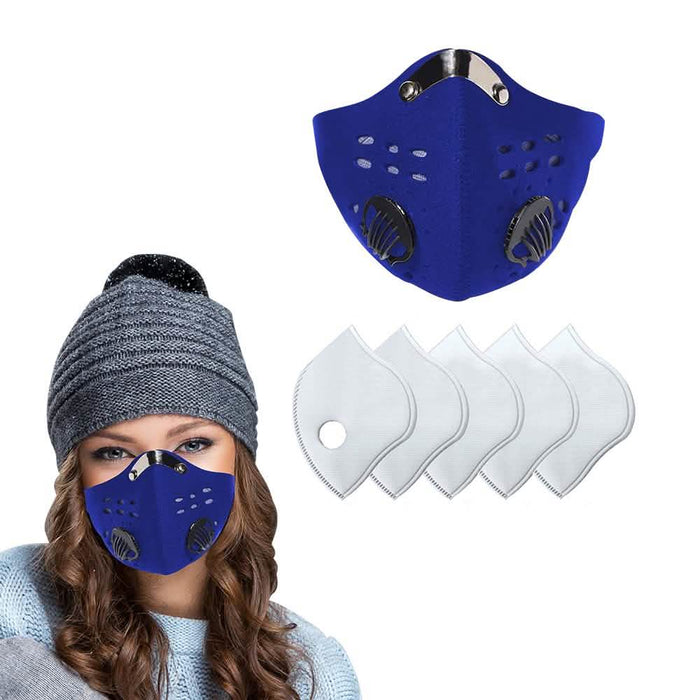 Reusable Dust Proof Mask with 5 Filters by DailySale