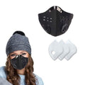 Reusable Face Mask with 3 Carbon Filters by DailySale
