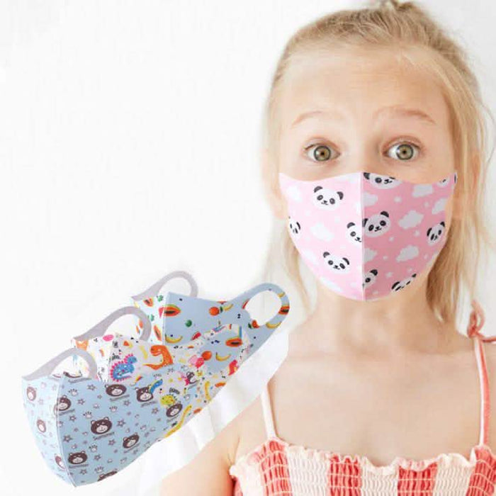 Reusable Fitted Face Mask for Kids by DailySale