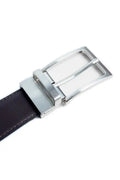 Reversible Genuine Leather Black/Brown Men's Belt by Boutique 23