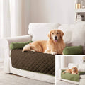 Reversible Pet Bed & Furniture Protector with Cushion Anchors - Assorted Styles by DailySale