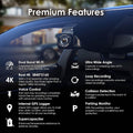 RexingUSA V55 Dash Cam - 4k Modular Capabilities (Refurbished) by DailySale