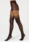INC International Concepts I.N.C. Striped Mock Thigh-High Tights by Vanessa Jane