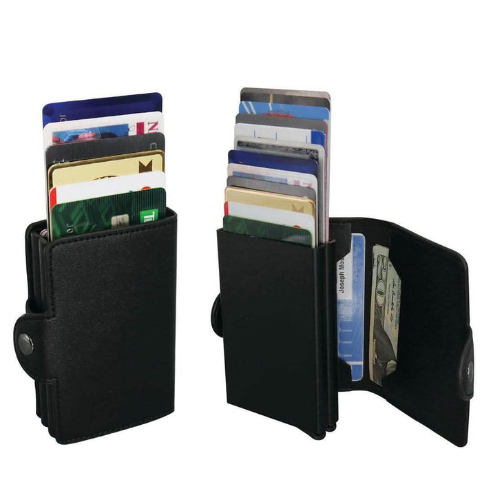 RFID-Blocking Cascading Quick Card Wallet by DailySale