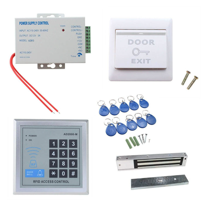 RFID Door Entry Security Access Control System Kit Set Electronic Control Lock by DailySale