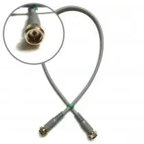 RG6 Male Gray Coaxial Cable by Texas Depot