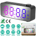 RGB Color LED Digital Alarm Clock by DailySale