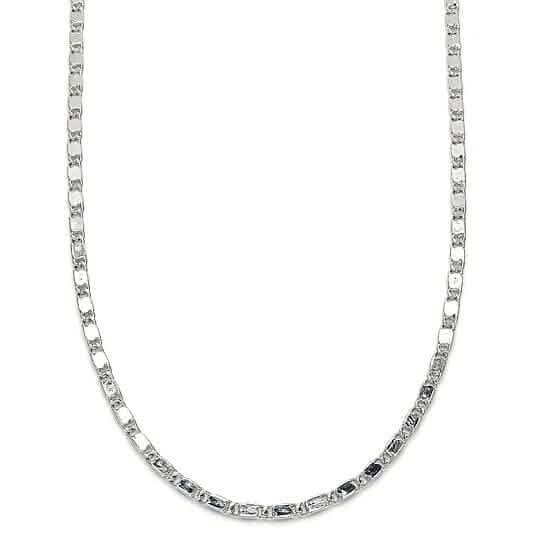 Rhodium Filled High Polish Finish Basic Necklace by DailySale