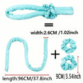 Ribbon Curling Rod Hair Roller Curls With Hair Ties Lazy Natural Soft Wave by DailySale