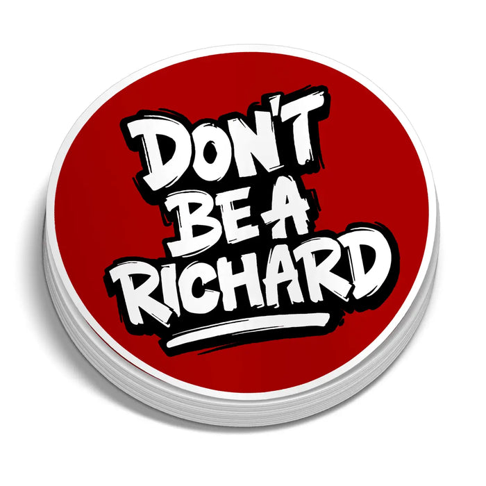 Richard - Hard Hat Decal by Armed American Supply