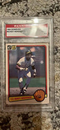 Rickey Henderson 1983 Donruss Oakland Athletics MLB Card PAAS NM-MT 8.5 by Price Is Right Miami