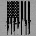 Rifle Flag - Safety Yellow T-Shirt by Armed American Supply