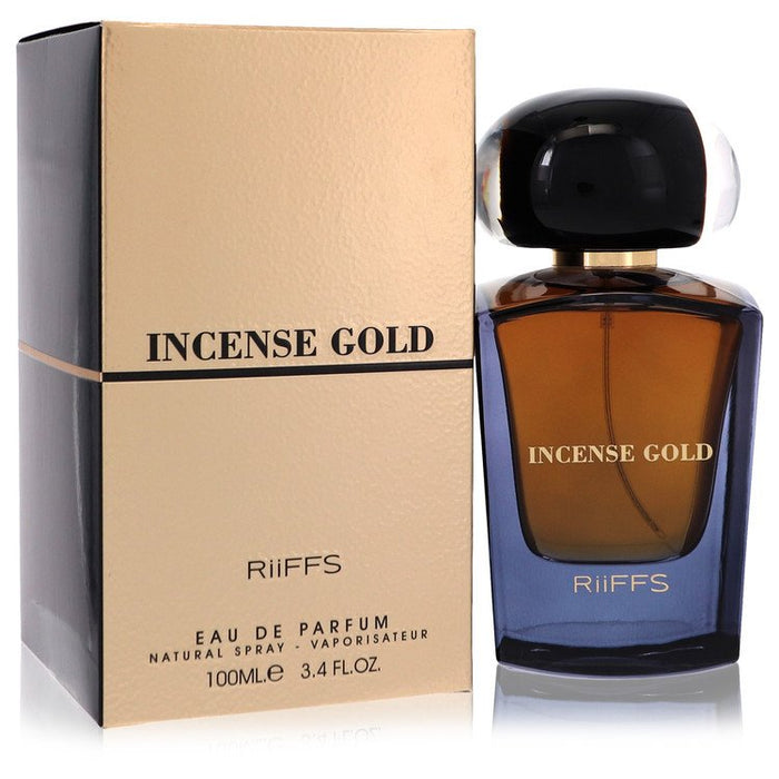 Incense Gold by Riiffs Eau De Parfum Spray (Unisex) 3.4 oz for Women by Avera Group
