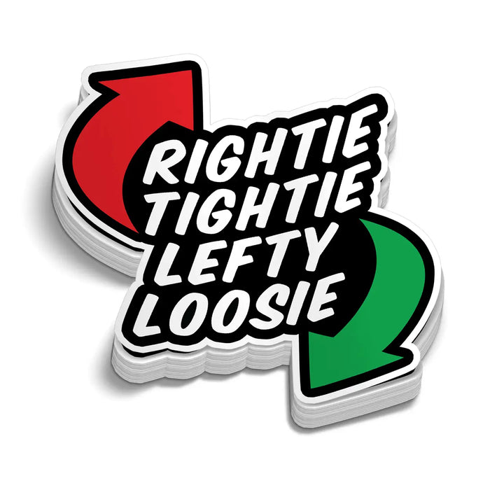 Rightie Tightie Hard Hat Decal by Armed American Supply