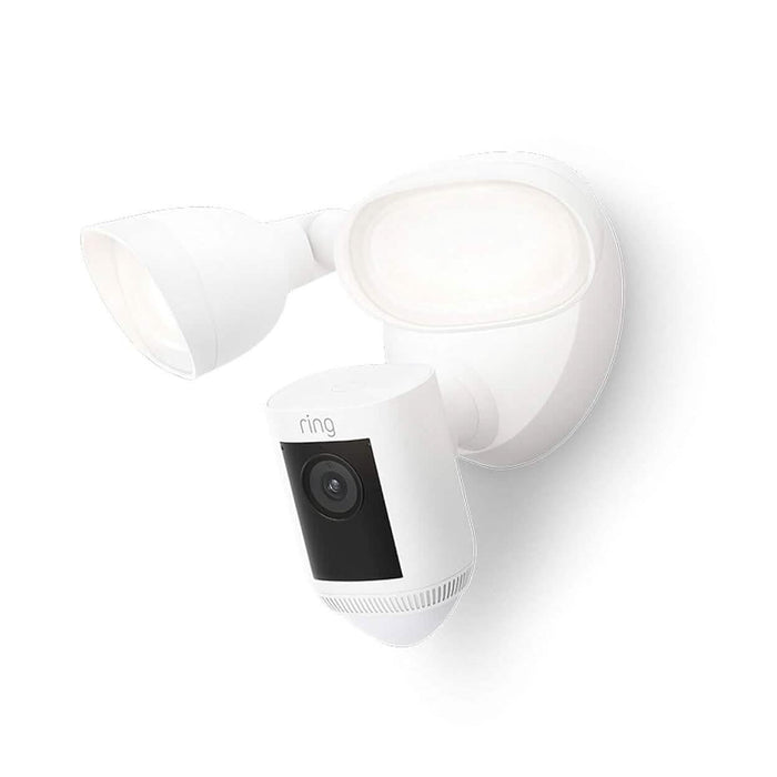 Ring Floodlight Cam Wired Pro with Bird’s Eye View and 3D Motion Detection (Refurbished) by DailySale