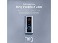 Ring Peephole Cam Video Doorbell Smart, Compact HD Video Wifi Doorbell by DailySale