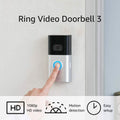 Ring Video Doorbell 3 Enhanced WiFi Improved Motion Detection (Refurbished) by DailySale