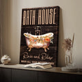 Rinse And Relax Bath House Sign by Tailored Canvases