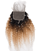 RIO Bohemian Human Hair Closure 4X4 Gold