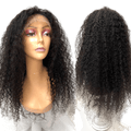 Rio Bohemian Human Hair Lace Front Wig Natural Black - Choose Size