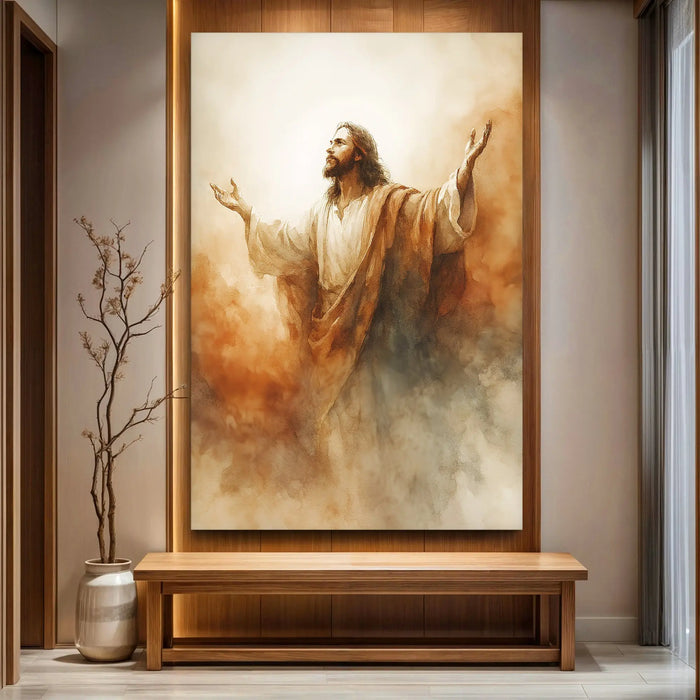 Risen Glory Faith Wall Art by Tailored Canvases