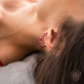 Rising Phoenix: Carnelian Earrings of Ambition by Conscious Items