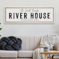 River House Sign by Tailored Canvases