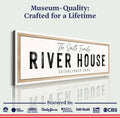 River House Sign by Tailored Canvases