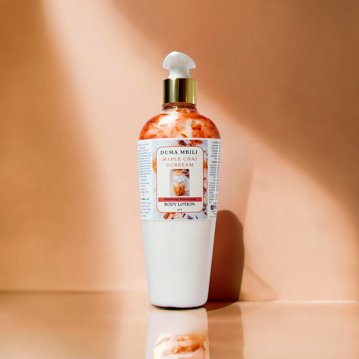 Maple Chai & Cream Body Lotion by Duma Mbili LLC