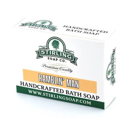 Stirling Soap Co. Ramblin' Man Bath Soap 5.5 Oz by Pasteur Pharmacy