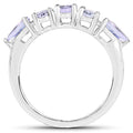 2.33 Carat Genuine Tanzanite .925 Sterling Silver Ring by Bids.com