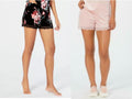 I.n.c. Lace-Trim Velvet Pajama Shorts by Vanessa Jane