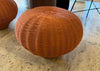 Roberta Schilling Rosenbaum Stool, Ochre Nautical Cord (Showroom)