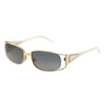 Roberto Cavalli Women's Sunglasses RC0424 772 Gold/White 53 17 130 Full-Rim Oval by DailySale