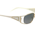 Roberto Cavalli Women's Sunglasses RC0424 772 Gold/White 53 17 130 Full-Rim Oval by DailySale